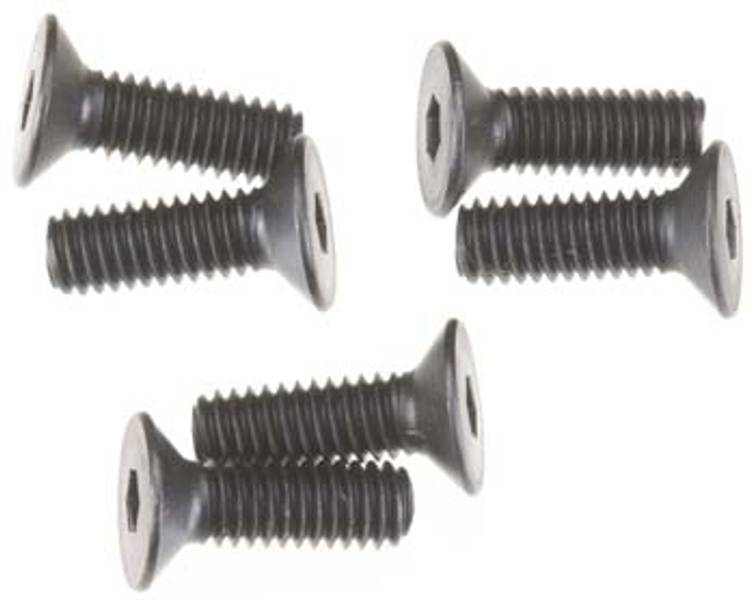 Traxxas 2542 Countersunk Machine Hex Drive Screws 4x12mm (6)