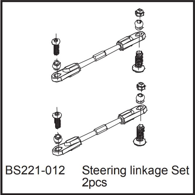 Hovedbilde BSD 221-012 STEERING LINKAGE SET