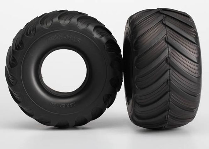 Hovedbilde Traxxas 3667 Tires Terra Groove Dual Profile 2,0/3,0