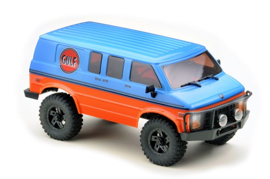 Absima 18028V2 Micro Crawler 2-Gear Rock Van Blue Orange RTR 1:18 V2