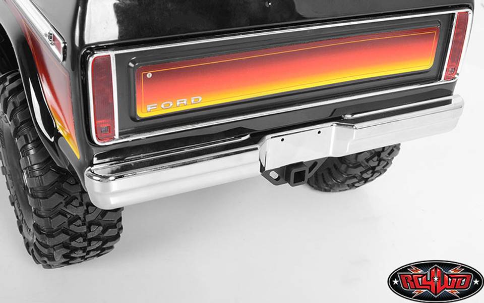 RC4WD C0555 Aluminum Rear Bumper for Traxxas TRX-4 '79 Bronco Ra