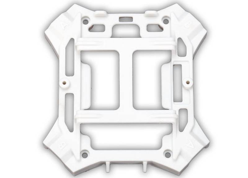 Traxxas 6624A Main Frame Lower White (1)