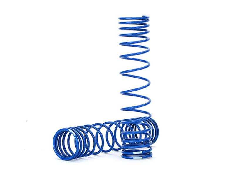 Traxxas 8445A Shock Springs Rear GTR (Blue) (2)