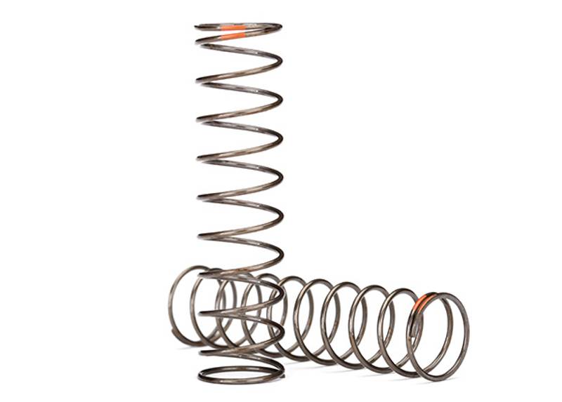 Traxxas 8044 Springs natural finish gts 0.39 orange (2)