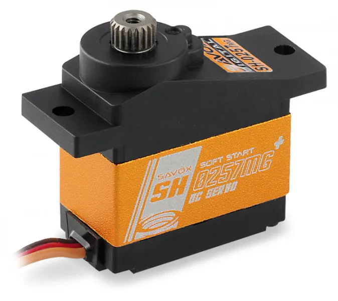 Savox SH-0257MG Plus Servo 2,2Kg 0,09s Alu Metal Gear Micro