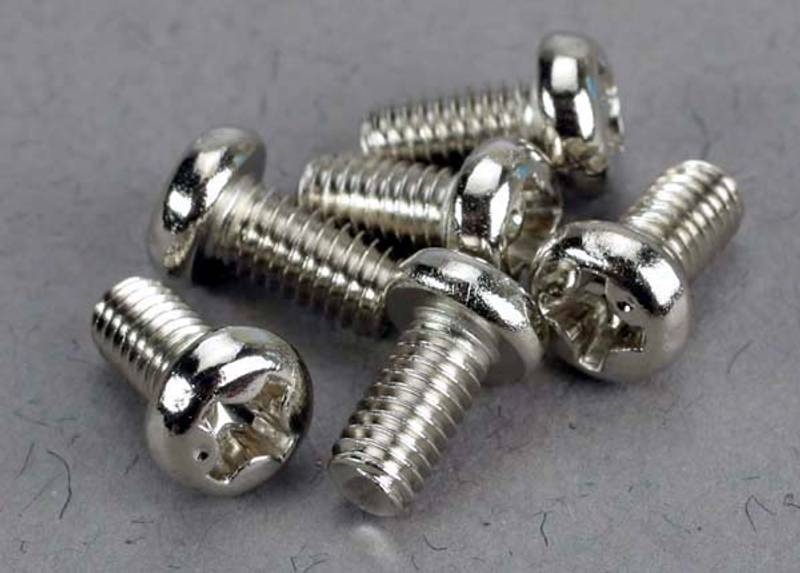 Traxxas 2558 Screws 3x6mm roundhead machine