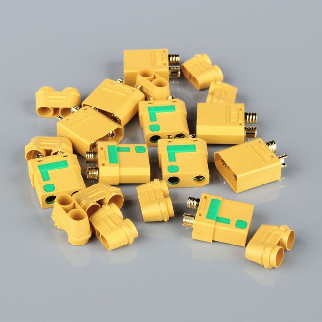 Hovedbilde Radient 010045 XT90 ANTI SPARK PAIRS INCLUDING HEAT ...