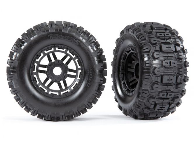 Hovedbilde Traxxas 8973 Tires & Rims Sledgehammer (17mm MAXX) 2.8 ...