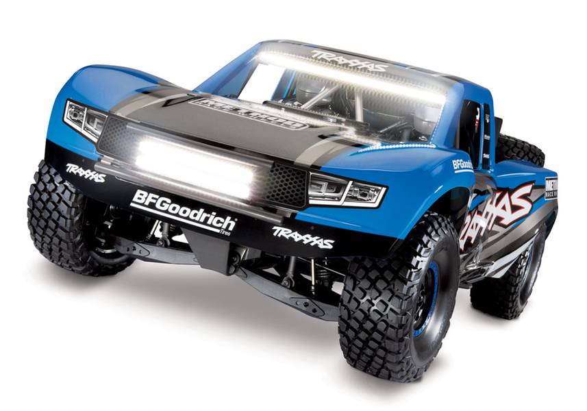 Traxxas 850864 UDR 4WD TQi TSM BLUE LED-set w/o charger & batter