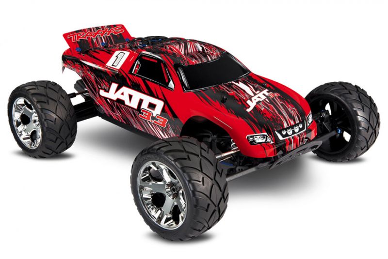 Traxxas 55077 Jato 3.3 2WD RTR TSM Telmetry Red-X