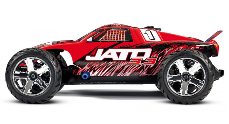 Traxxas 55077 Jato 3.3 2WD RTR TSM Telmetry Red-X
