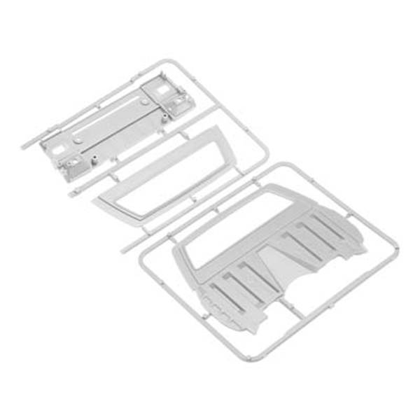 RC4WD B0074 Mojave II Cab Back Pnl/Grill Prt Tree Primer Gry