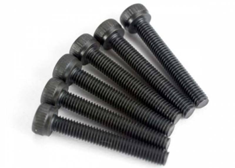 Traxxas 2585 Cylinder Head Bolts Marine 3x20mm (6)