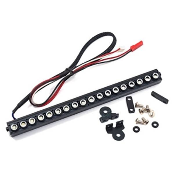 Yeah Racing 1/10 Aluminum White LED Light Bar Black for Crawler 