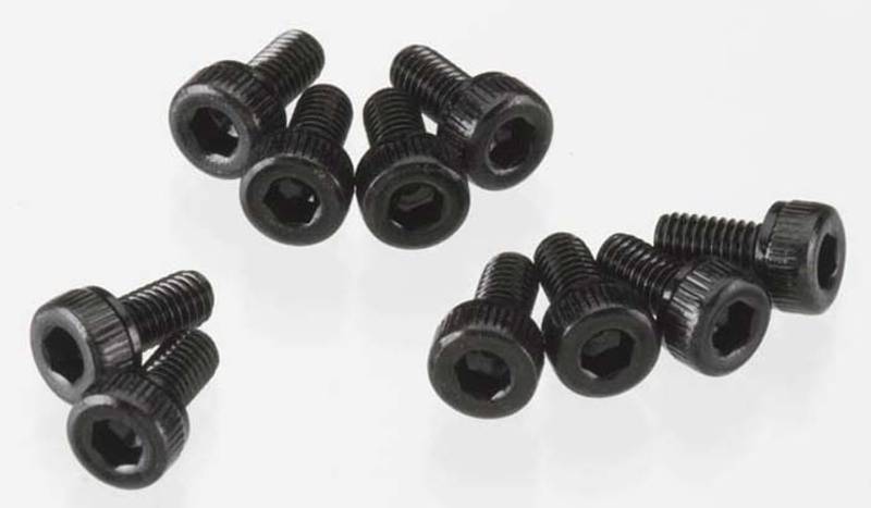 Axial 083 Cap Head M3x6mm Black Oxide (10) 