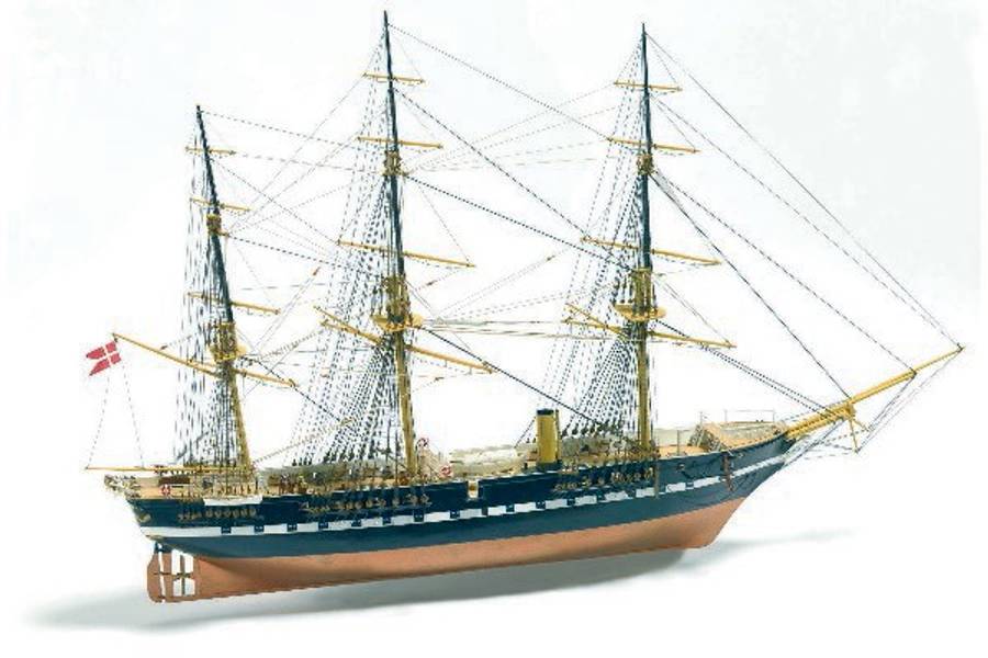 Billing Boats 01-LE-5003 Fregatten Jylland Limited Edit -Wooden 