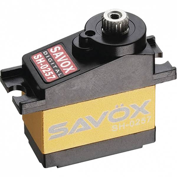 Savox SH-0257MG digital micro size 0.09 speed/2,2kg. Metal