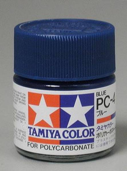 Tamiya PC-4 Blue Color for Polycarbonate