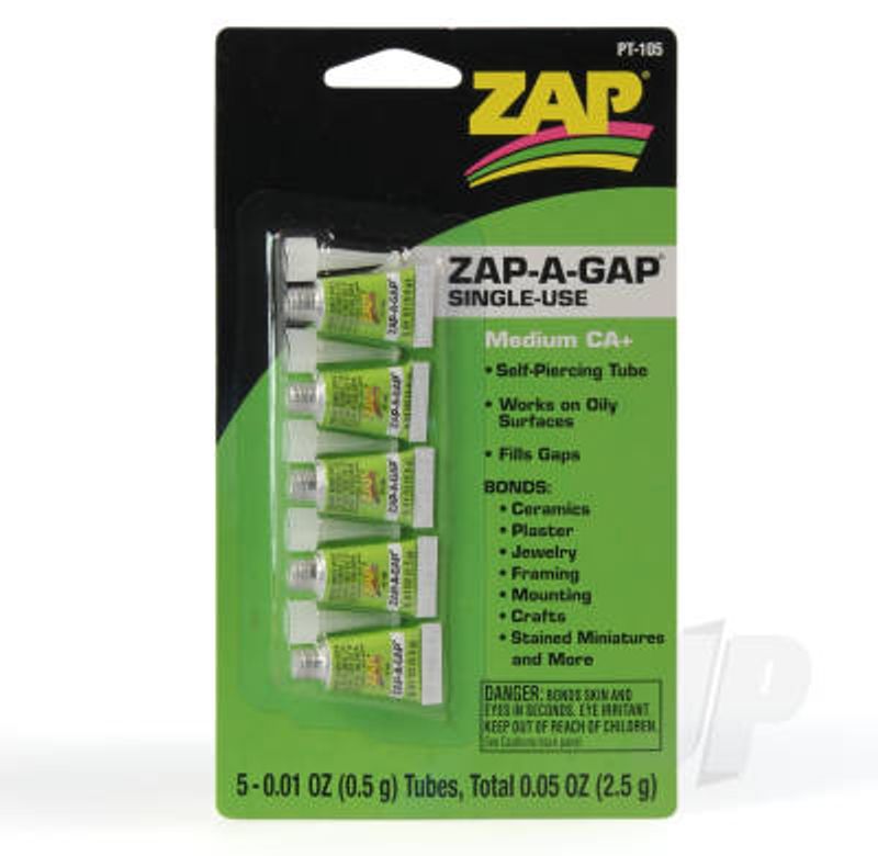 Zap PT105 Zap-A-Gap Single Use .01 OZ (5)