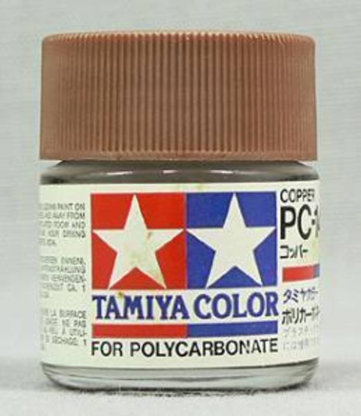 Tamiya PC-14 Copper Color for Polycarbonate