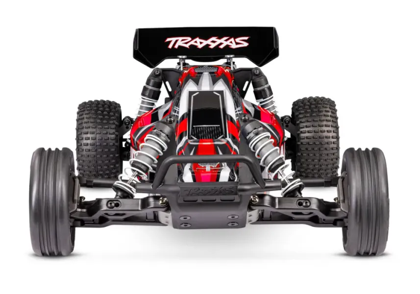 Traxxas 242548 Bandit 2WD 1/10 RTR TQ EHD Red-X with Charger & Battery