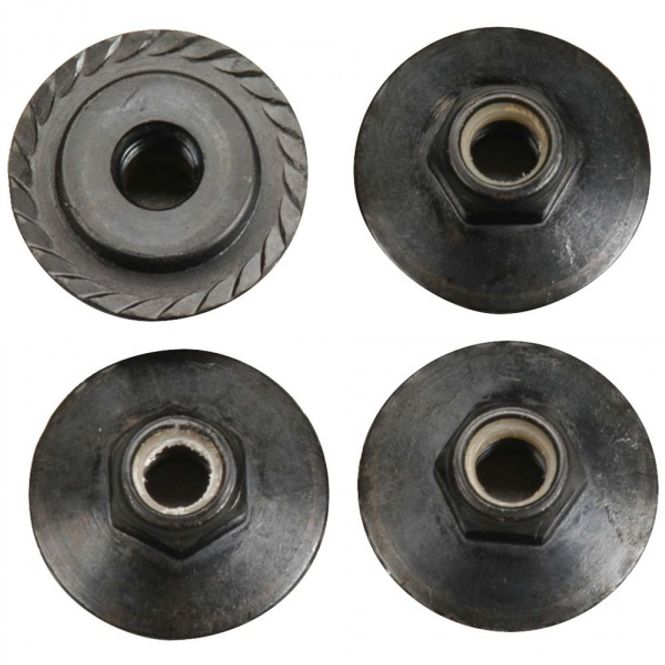 Hovedbilde HPI Z680 Flanged Locknut M5x8mm Black Savage X (4)