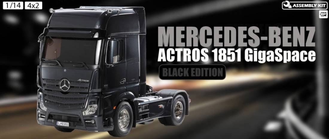 Tamiya 56342 MERCEDEZ BENZ ACTROS BLACK