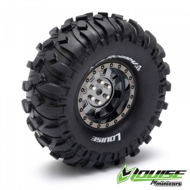 Hovedbilde LouiseRC Tire & Wheel CR-ROWDY 1.9