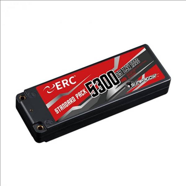 Sunpadow 2S 5300mAh -100C - ERC LiPo