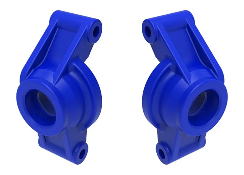 Traxxas 10752 Blue Stub Axle Carriers (L&R)