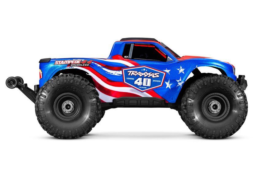 Traxxas 67454-4 Stampede 4x4 1/10 HD VX3 BL 3S RTR 40th Edition