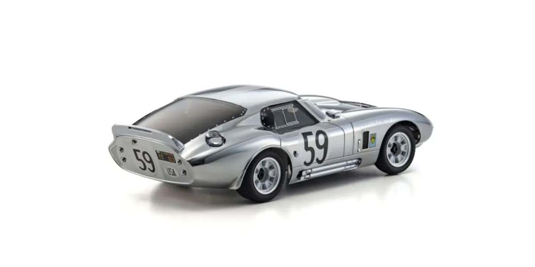 Kyosho First Mini-Z 1:28 Shelby Cobra Daytona Chrome
