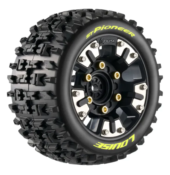 Louise 3389SM Tires & Wheels ST-PIONEER Mini Maxx/ XRT (0 & 1/2 Offset Hex) (2)