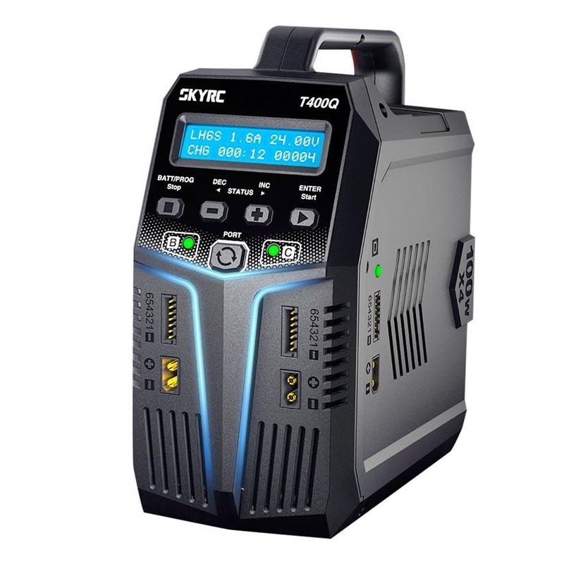 SkyRC 100189 T400Q 4x100W Computerlader