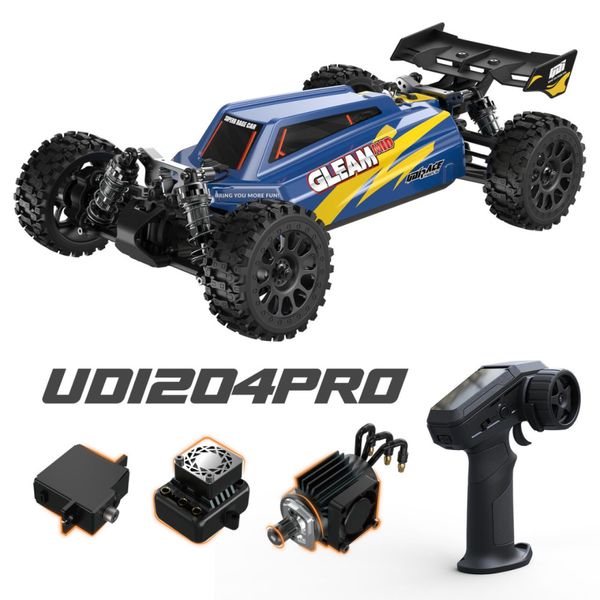 UDI R/C UD1204 GLEAM Pro 1/12 4WD Brushless Buggy Blue