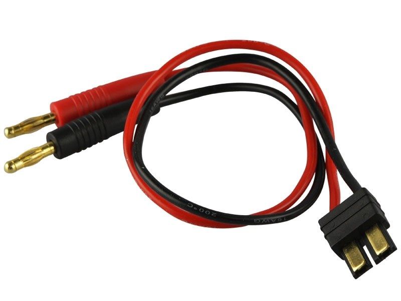  Bronto Ladekabel 4mm til Traxxas