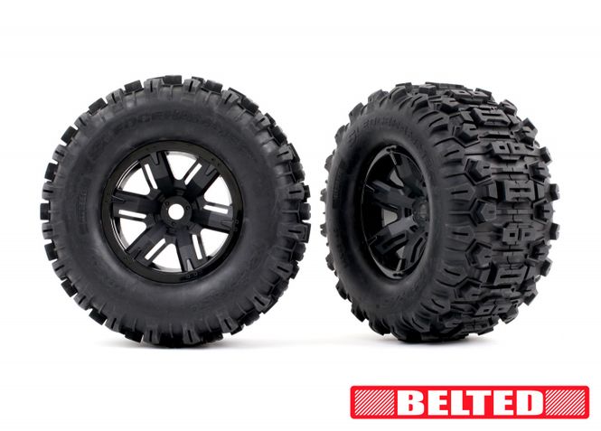 Hovedbilde Traxxas Tires & Wheels Sledgehammer Belted / X-MAXX ...