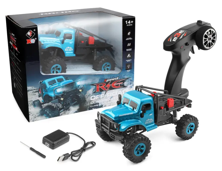 WLToys 184020 4WD Retro Crawler 1/18 RTR Bl&aring;