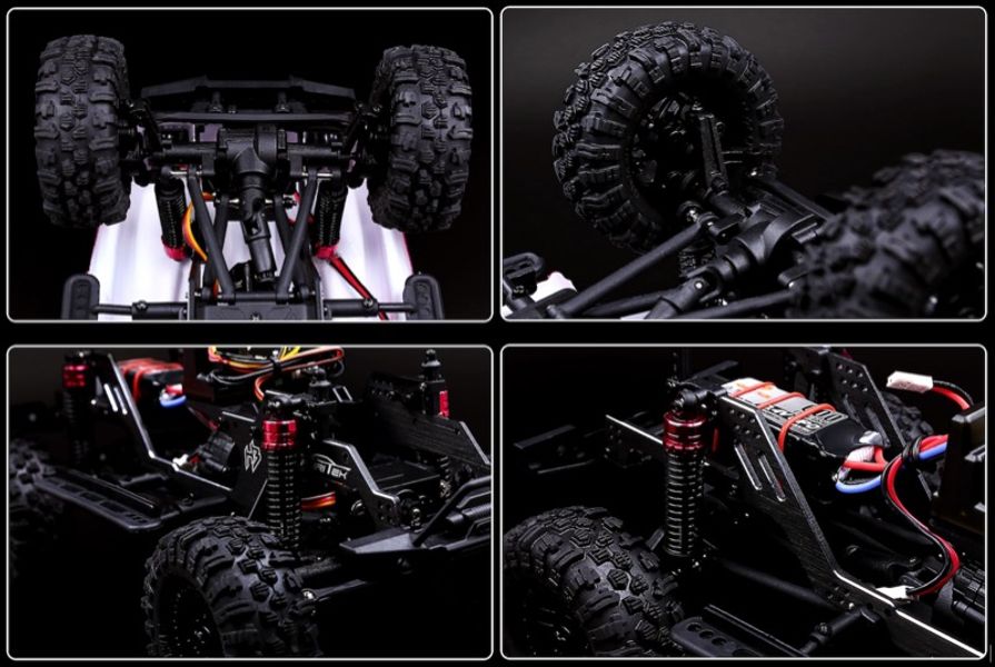 Absima 1810416 1:18 CR-18P Rushmore BLS 2024 Cyan RTR