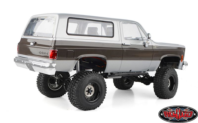 RC4WD B0273 RC4WD Chevrolet Blazer Hard Body Complete Set (Silver/Warm Grey)