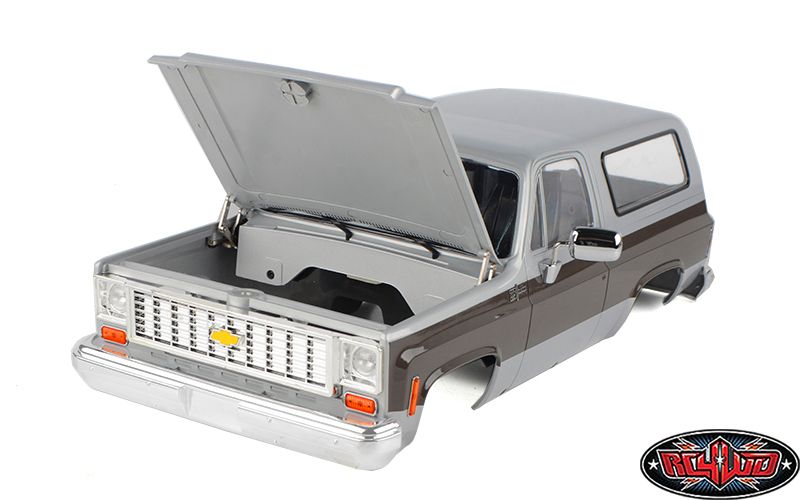 RC4WD B0273 RC4WD Chevrolet Blazer Hard Body Complete Set (Silver/Warm Grey)