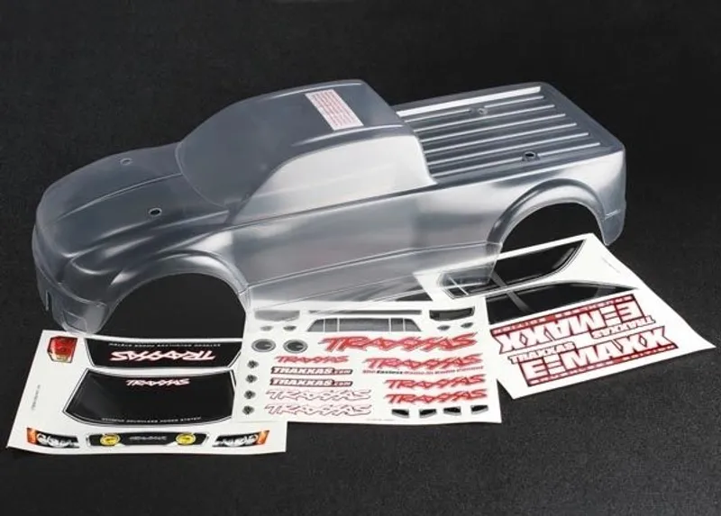 Traxxas 3915 Body E-Maxx Brushless Clear