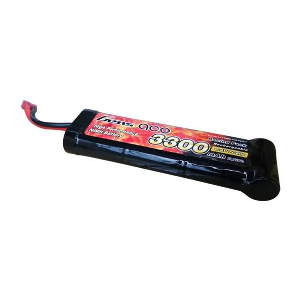 8.4V 3300mAh - Gens Ace - NiMh - Deans