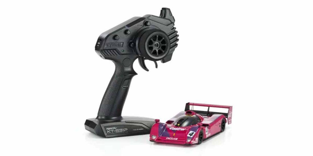 Kyosho 32369LE Mini-Z MR04 RWD Jaguar XJR-14 LM 1991 No.4 (W-LM/KT531P)