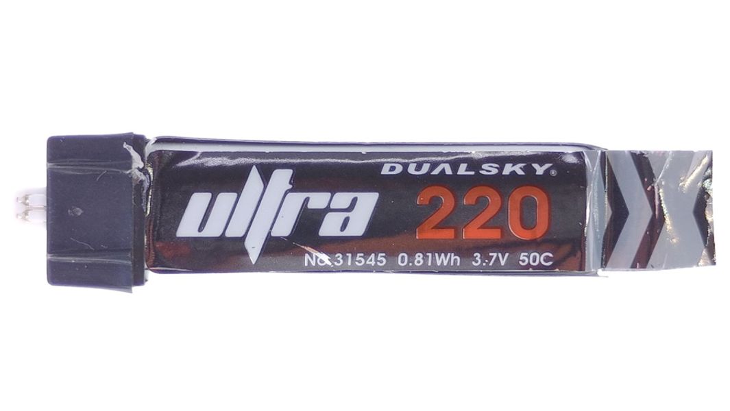 Dualsky 1s 220mAh 50C ULTRA med UMX