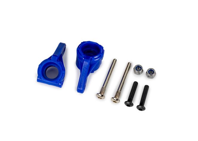 Hovedbilde Traxxas 9137-BLUE Steering Blocks EHD Blue (Pair) (for ...