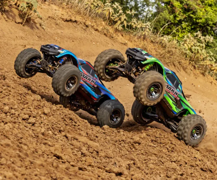 Traxxas 89087-4 MAXX Ultimate VXL-4s 4WD 1/10 RTR TQi TSM Blue