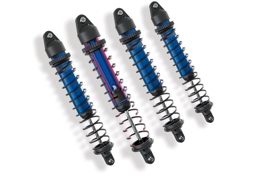Traxxas 77096-4  X-Maxx 8S Belted 4WD Brushless TQi TSM BLUE