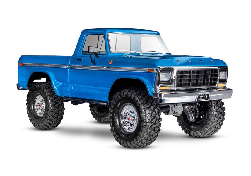 Traxxas 92144-4-BLK TRX-4 Crawler Ford F150 &acute;79 RTR Blue
