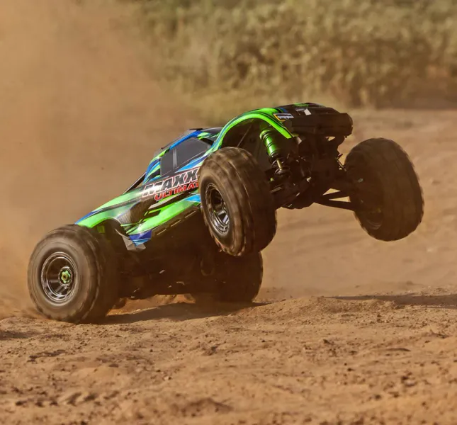 Traxxas 89087-4 MAXX Ultimate VXL-4s 4WD 1/10 RTR TQi TSM Green